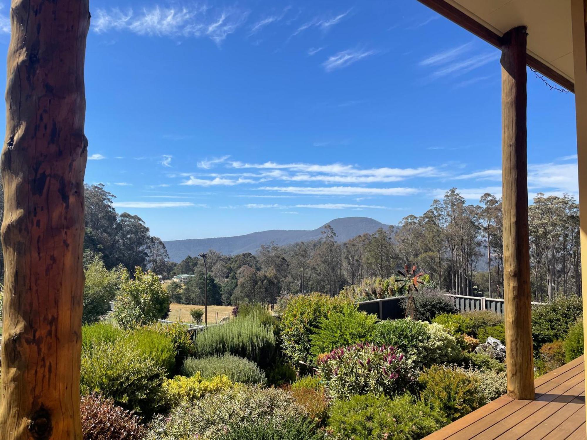 Apartamento Amaroo With A View Set On A 50 Acre Hobby Farm Collinsvale Exterior foto