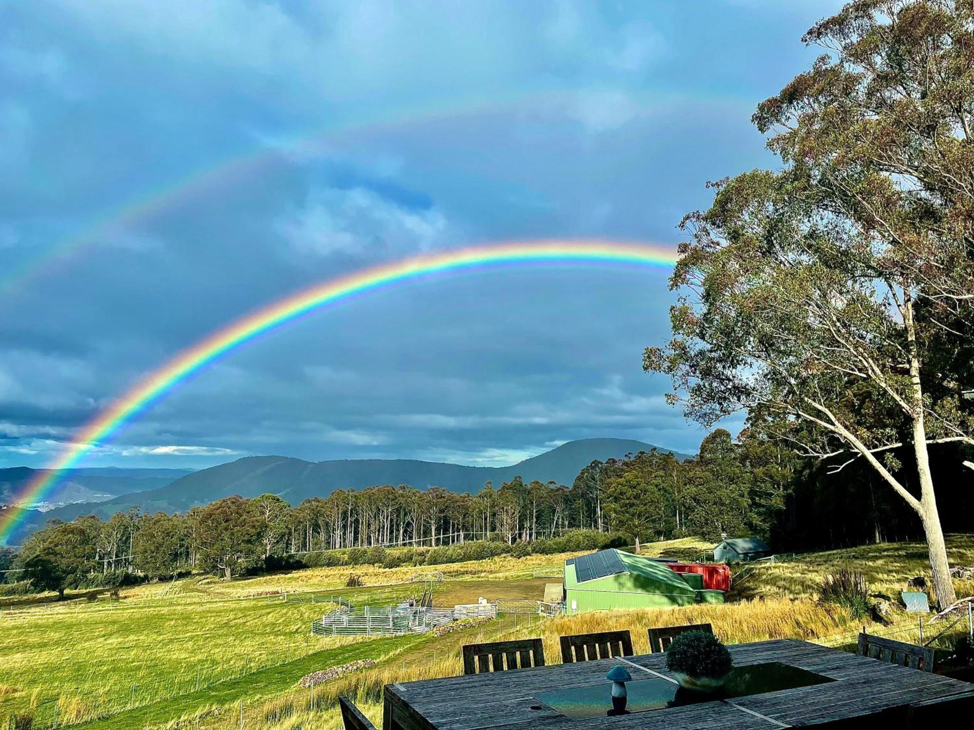 Apartamento Amaroo With A View Set On A 50 Acre Hobby Farm Collinsvale Exterior foto